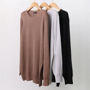 강물처럼 빅사이즈사랑해요 A785L009 홀가시보리데일리긴팔 AP 6001809_이미지