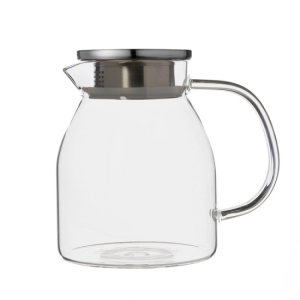   로하티 스텐뚜껑 유리 물병 1.2L 상품이미지