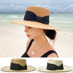 [불명] 큰리본 리본 챙모자 AC18242F_이미지