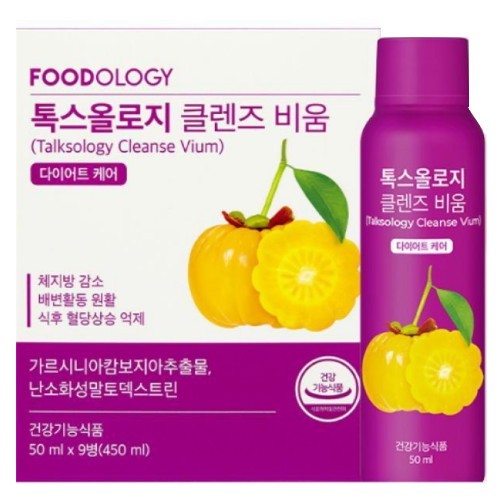 푸드올로지 톡스올로지 클렌즈 비움 9병 (3개)_이미지