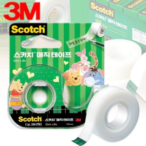 매직테이프 디즈니 푸우 104-PH1 12mm x 8m