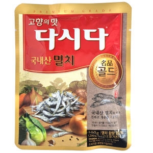 CJ제일제당 백설 다시다 명품 골드 멸치 100g (1개)