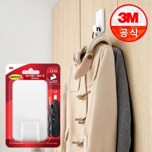 3M 코맨드 무타공 다용도 훅 특대형 6.8kg 1개입_이미지