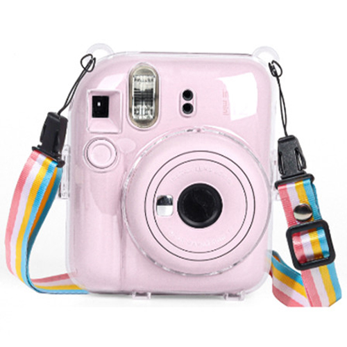 코엠 후지필름 INSTAX 미니12용 크리스탈 투명 필름 포켓형 케이스_이미지