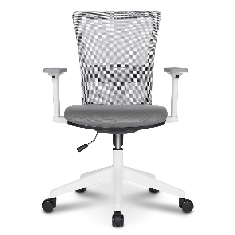 체어포커스 네오와이드 프리미엄 베이직 조절팔 화이트바디 책상의자 Neo-Y71 (메쉬좌판)