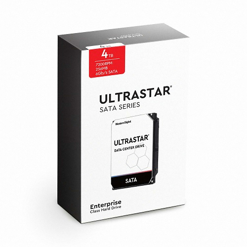 Western Digital Ultrastar DC HC310 박스 패키지 7200/256M HUS726T4TALA6L4 (4TB)