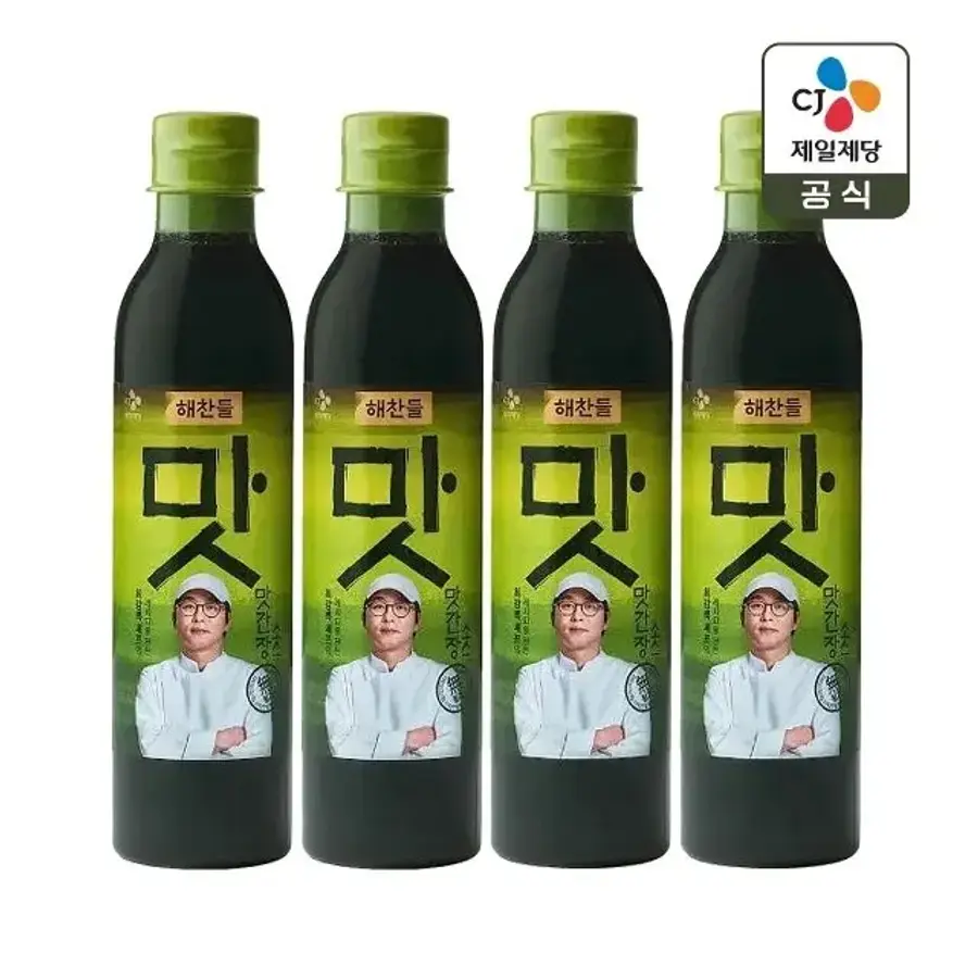 해찬들 맛간장 450ml (4개)_이미지