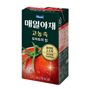 매일유업 매일야채 고농축 <b>토마토</b>의 힘 125ml