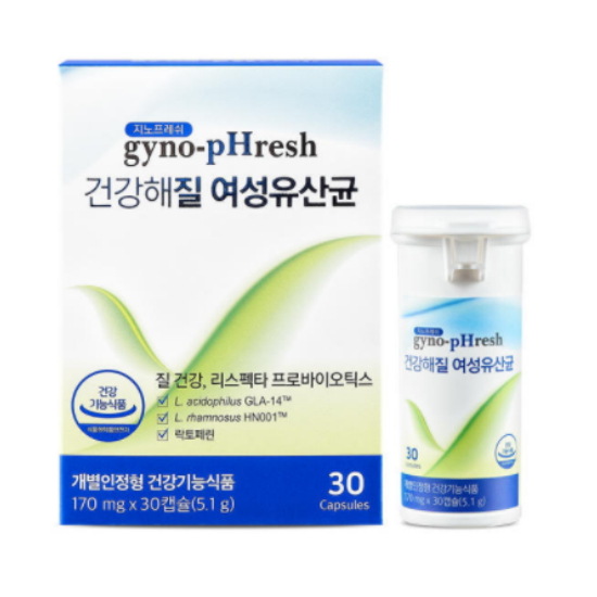 모비타 지노프레쉬 건강해질 여성유산균 30캡슐 (1개)_이미지