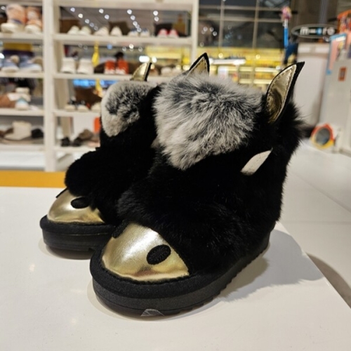 토박스 토박스 키즈 145-200 mm 오즈 어그 돈키 집 방한 털 부츠 OZKCC4TSUZ12 OZ