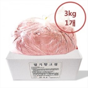 와플크림-딸기향 3kg