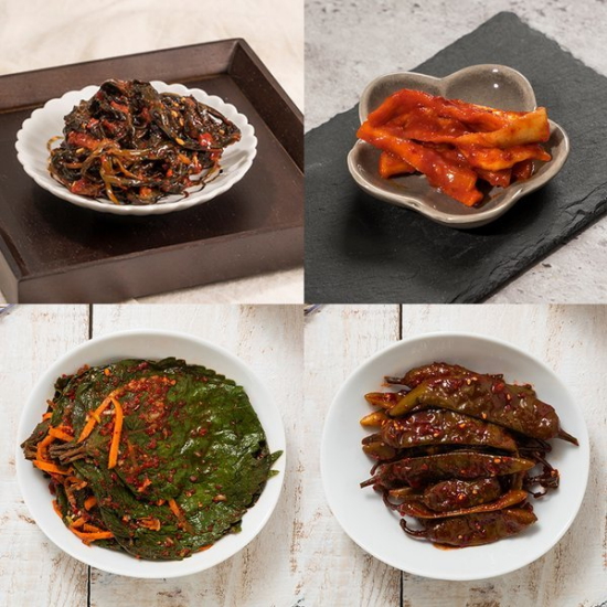 평화토속맛젓갈 베스트 반찬 4종세트