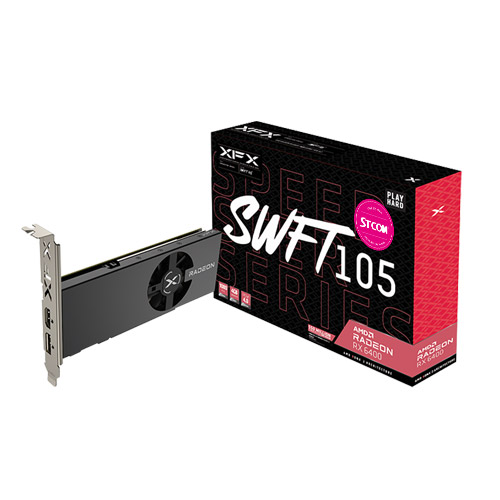 XFX 라데온 RX 6400 SWFT 105 D6 4GB LP_이미지