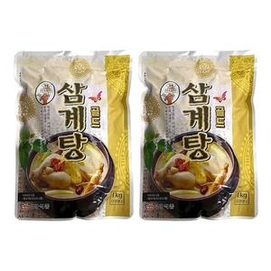 부광식품 삼계탕 골드 1kg (2개)_이미지