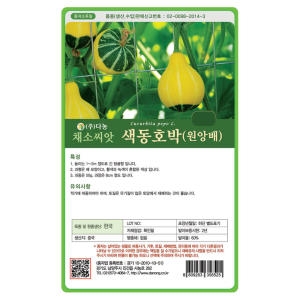 다농 색동호박(원앙배)씨앗 100립_이미지