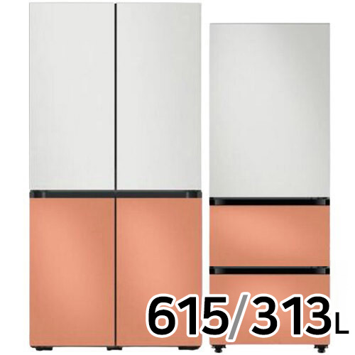 삼성전자 비스포크 키친핏 코타 RF60B91C3AP + RQ33A7401AP (색상선택형)_이미지
