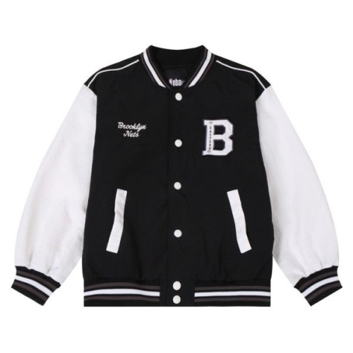 NBA NBA-KIDS BKN 팀 바시티 안감점퍼 블랙 (K251JP040P19)