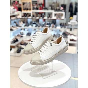 파격할인 경량 배색가죽4cm스니커즈 Y24P005B