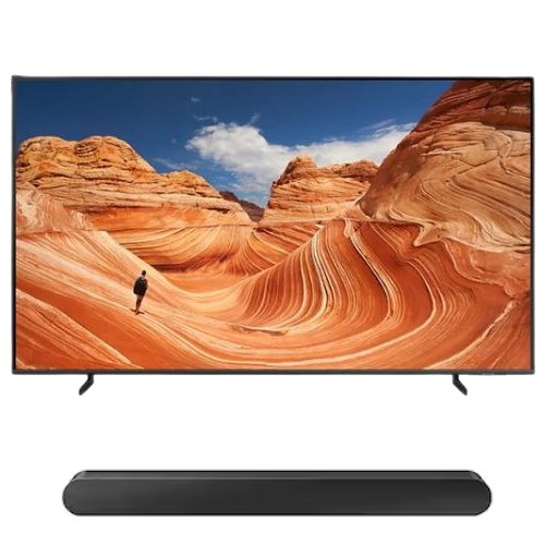 삼성전자 QLED KQ55QB65AFXKR (스탠드+사운드바, HW-S50B)