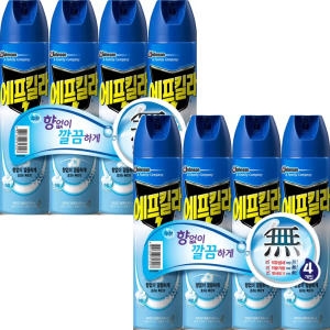 에프킬라 에어로졸 스프레이 무향 600mlX4개X2_이미지