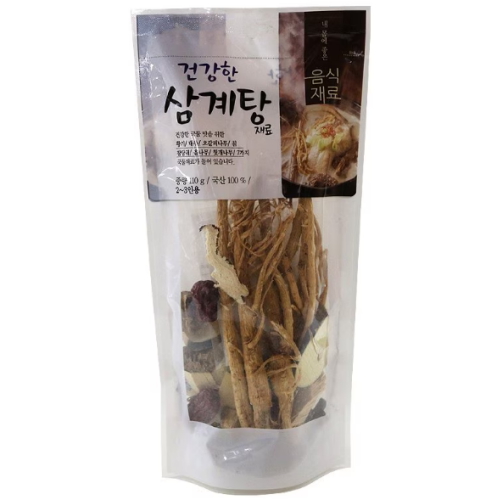 청솔 건강한 삼계탕재료 110g (1개)_이미지