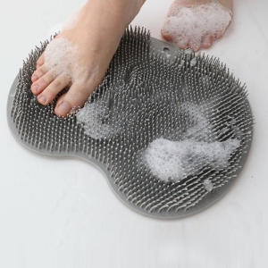 OMT 욕실 풋브러쉬 실리콘 발바닥 각질제거 샤워 발브러쉬_OB-FTBR1이미지입니다. 누르면 해당 게시물로 새창이동합니다.