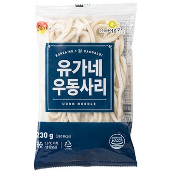 유가네 <b>우동</b><b>사리</b> 230g