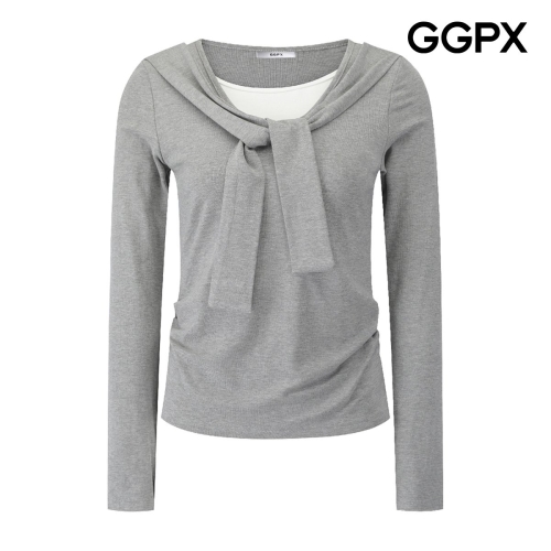 연승어패럴 GGPX 숄 레이어드형 더블 티셔츠 GQ2TS004F