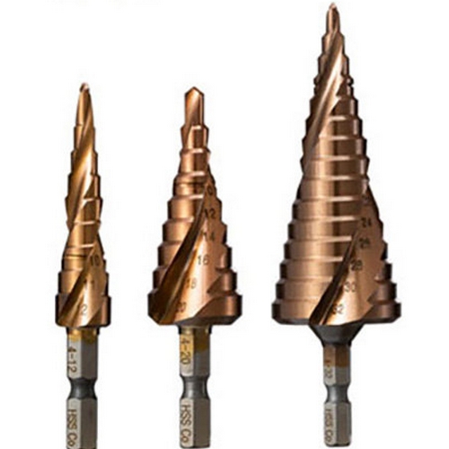 백제 스테인리스 전용 스텝드릴 2F SUS 세트 (3pcs)