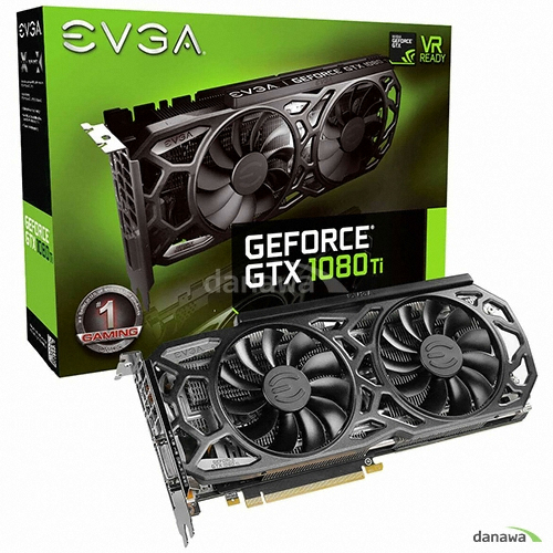 EVGA 지포스 GTX1080 Ti SC Black Edition GAMING D5X 11GB