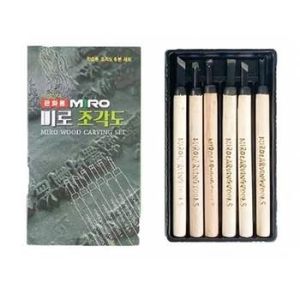 아모레퍼시픽 미로 조각도 6본 MR7000목공공구 1개