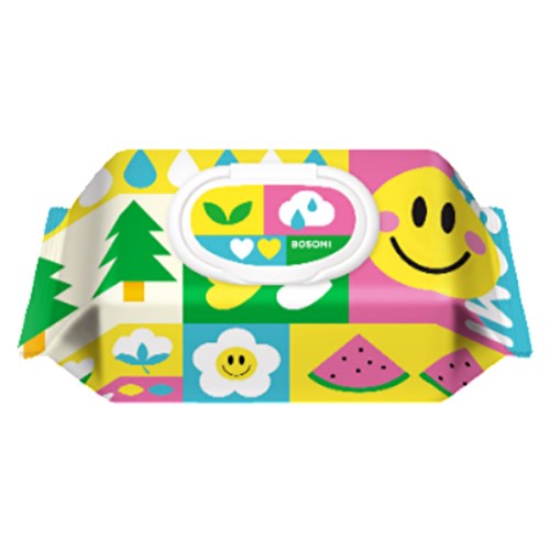 보솜이 펀앤플레이 라이트 물티슈 캡형 60매 (5팩)_이미지