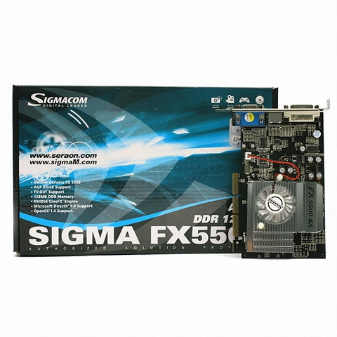 시그마컴 지포스FX 5500 AGP 128MB