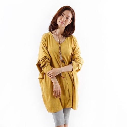  아이우먼 롱박시가오리긴팔티 WW0196M404