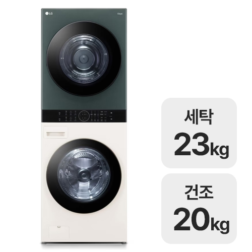 LG전자 트롬 오브제컬렉션 워시타워 W20EGAN (일반설치)
