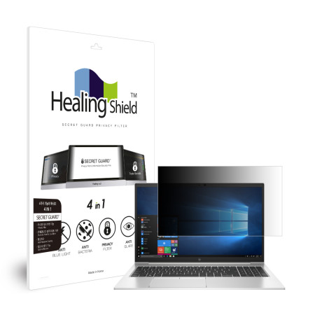 폰트리 힐링쉴드 HP 엘리트북 855 G7 항균 블루라이트차단 양면 정보보안기_이미지