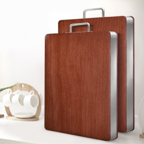 위블앤 주방 가정용 항균 원목 스텐 도마