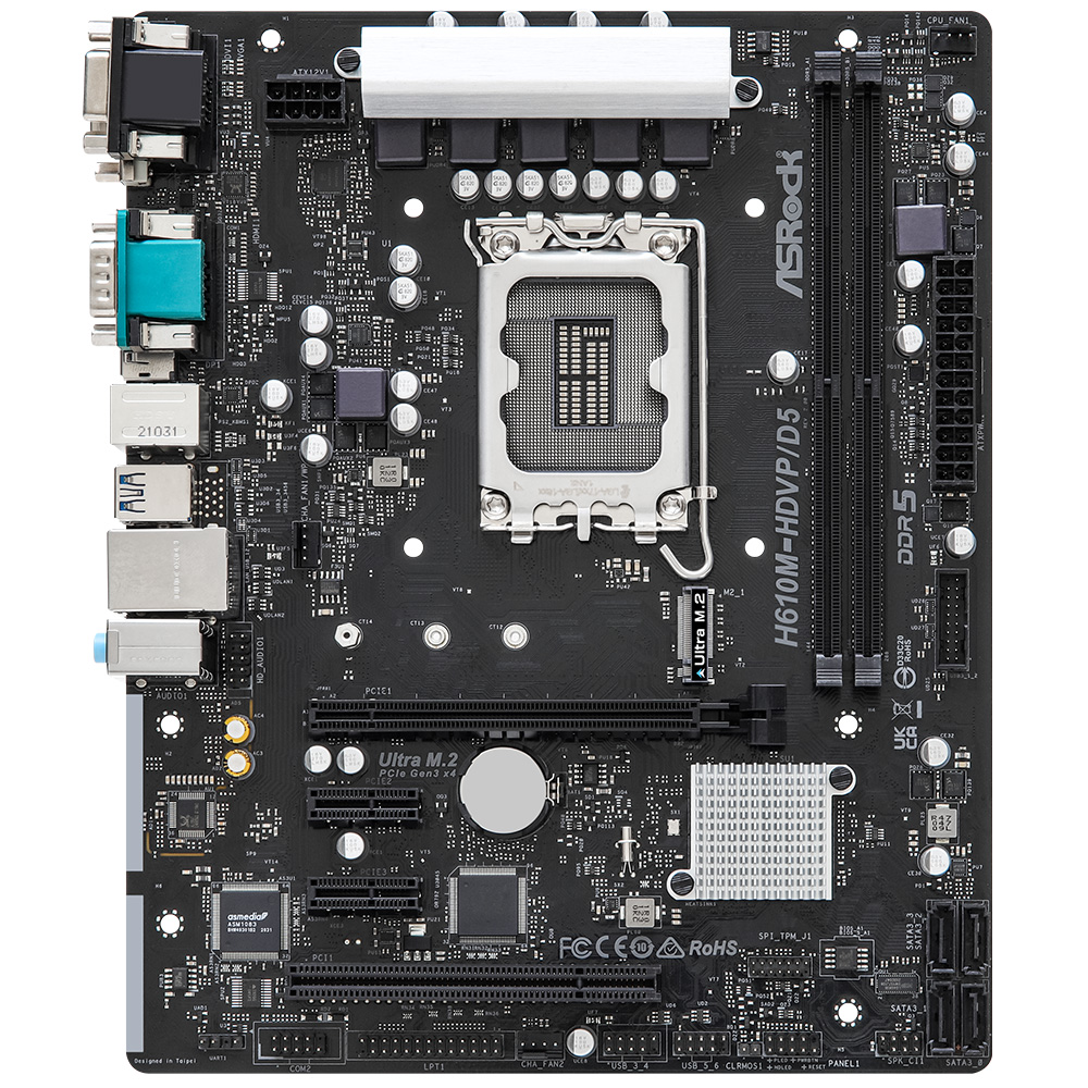 ASRock H610M-HDVP/D5 R2.0 ������