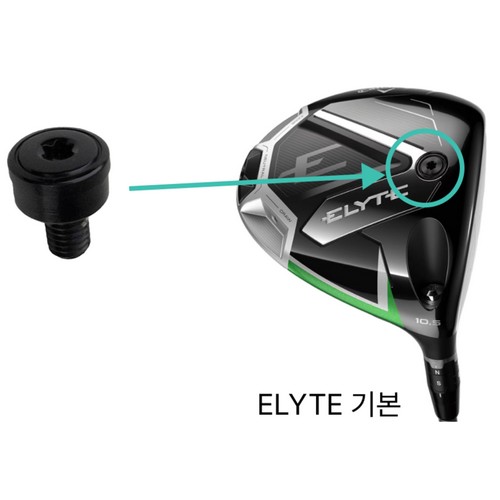 캘러웨이 엘리트 드라이버 우드 원형 무게추_이미지