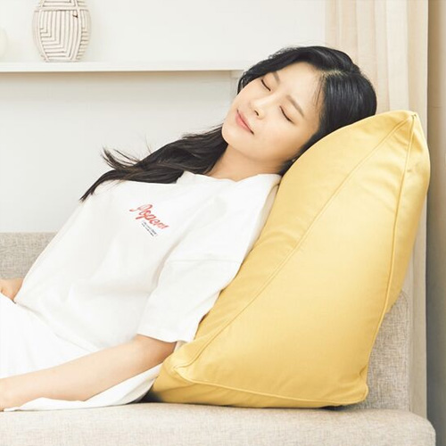 삼각 등쿠션 대형