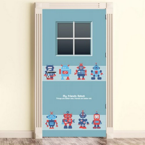 뭉키월드 에어프리 아이로봇 01 (1장, 100cm x 2.1m)
