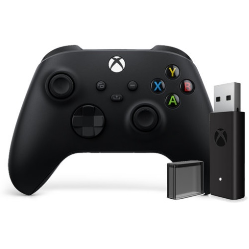 XBOX Series 블루투스 무선 컨트롤러 +PC리시버 패키지 카본 블랙_이미지