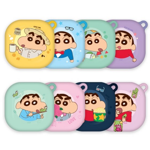 갤럭시 버즈 프로/라이브 짱구는못말려 투톤컬러 하드 젤리 케이스