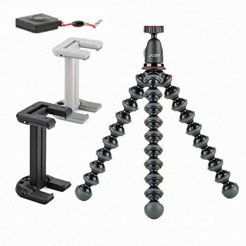 JOBY 고릴라포드 1K 미니삼각대 + 그립타이트 원 홀더 + 무선리모컨