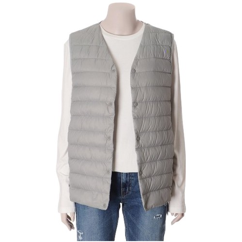 TBJ 경량다운 브이넥 베스트 T204DW200P_이미지