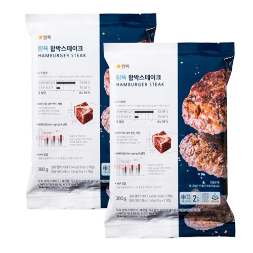 탐육 오세득 함박스테이크 380g (4개)