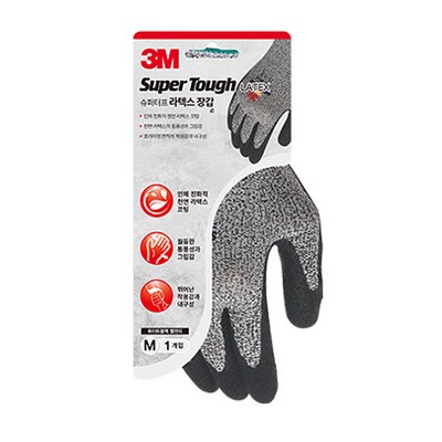 3M 슈퍼터프 라텍스 장갑 (10켤레)_이미지