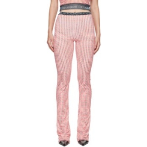 오토링거 레드 체크 팬츠 242016F087007