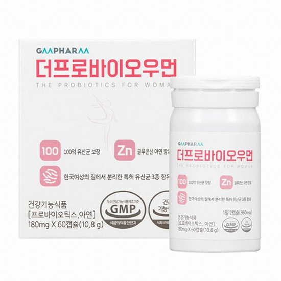  메디오젠 더프로바이오우먼 60캡슐 [1개]