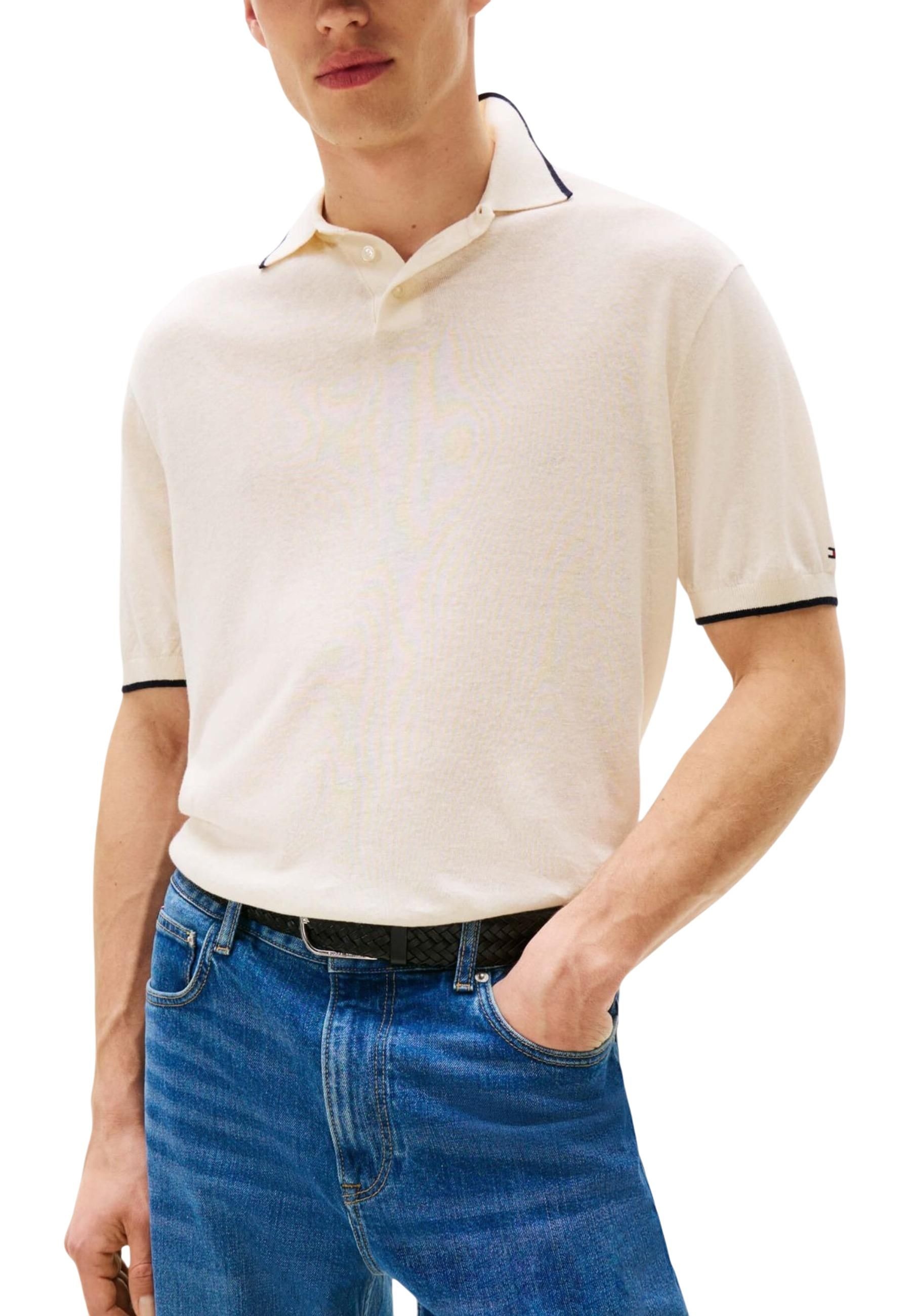 타미힐피거 TENCEL LINEN 니트 MW0MW40539 MW0MW40539Z00_이미지